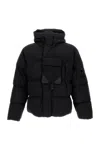 C.p. Company Outerwear Medium Jacket In Eco Chrome-e Mixed 19cmow013a006369m 999 In Black