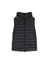 C.p. Company Quilted Puffer Gilet - Black In Black