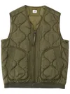 C.p. Company C. P. Company Padded Vest In Green