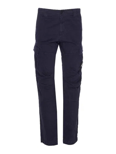 C.p. Company Total Eclipse Cargo Pants In Blue