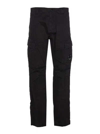 C.p. Company Black Cargo Pants