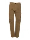C.p. Company Cargo Pants Multiple Pockets In Green
