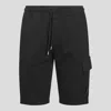 C.p. Company C.p.company Bermuda Sweatshirt In Black