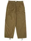 C.p. Company Cargo Trousers Drawstring Hem In Green