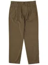 C.p. Company Tailored Trousers With Pockets And Pleats In Brown