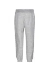 C.p. Company Relaxed Fit Trousers With Elasticated Waistband In Grey