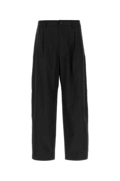 C.p. Company Men Black Gabardine Pant