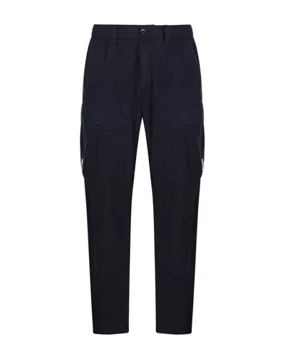 C.p. Company Pantalone Lens Cargo Total Eclipse In Black