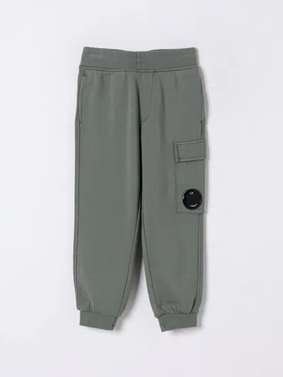 C.P. COMPANY PANTS C. P. COMPANY KIDS COLOR GREEN,G66561012