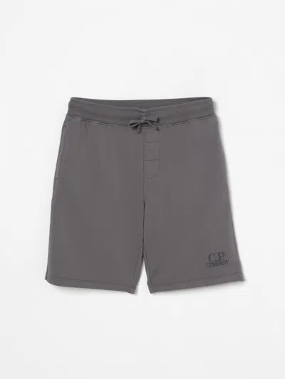 C.P. COMPANY SHORTS C. P. COMPANY KIDS COLOR GREY,G65395020