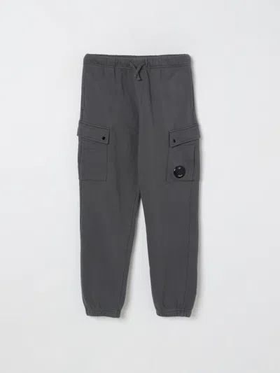 C.p. Company Pants C. P. Company Kids Color Grey In Gray