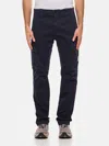 C.p. Company Belt-loop Casual Pants In Blue