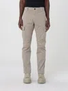 C.p. Company C.p.company Sateen Stretch Cargo Lens Pants In Kaki