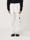 C.p. Company C.p.company Microreps Boxy Cargo Pants In White