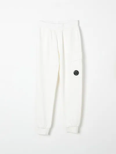 C.p. Company Pants  Kids Color White In Weiss