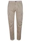 C.p. Company Classic Cargo Trousers With Multiple Pockets In Green