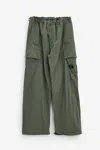 C.p. Company Cargo Trousers In Green
