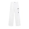 C.p. Company C.p.company Microreps Boxy Cargo Pants In White