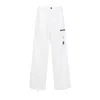 C.p. Company C.p.company Microreps Boxy Cargo Pants In White