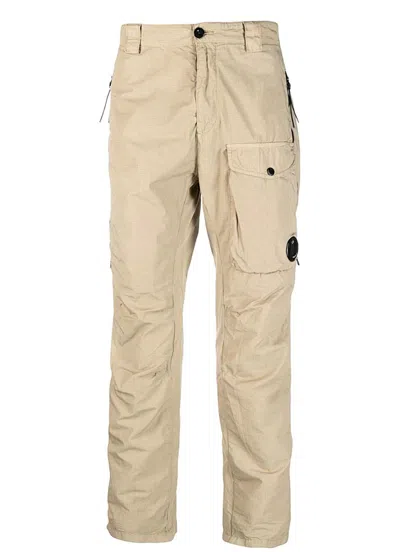 C.p. Company Pantsshorts In Neutral