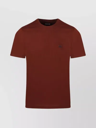 C.P. COMPANY PATCH LOGO CREW NECK T-SHIRT