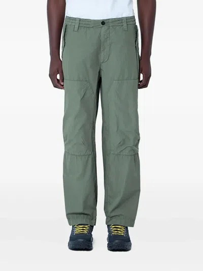 C.p. Company Patch-pockets Cargo Regular Trousers In Gray