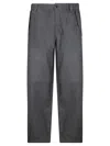 C.p. Company Drawstring Flap-pocket Trousers In Gray