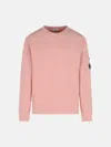C.p. Company Pink Cotton Sweater In Pink
