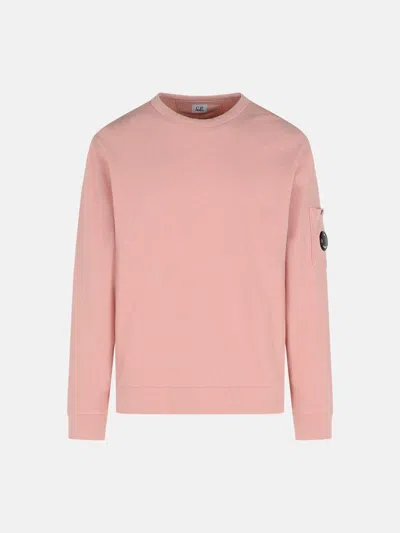 C.p. Company Pink Cotton Sweater