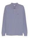 C.p. Company Cp Company Polo Long Sleeve In Purple