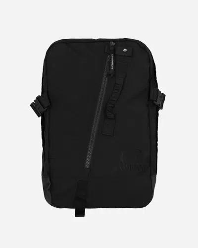 C.p. Company Plain Paper Touch Duffel Bag In Black