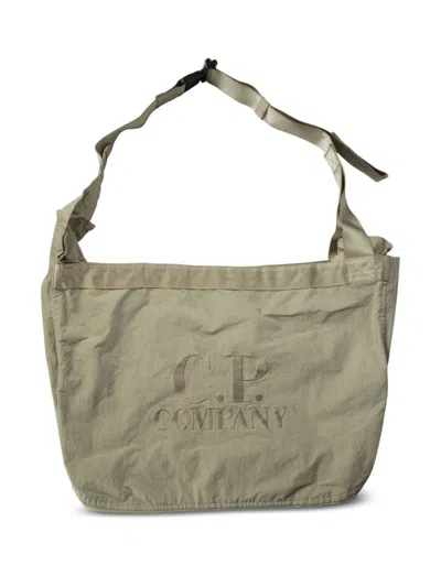 C.P. COMPANY PLAIN PAPER TOUCH SHOULDER BAG 