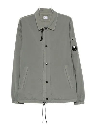 C.p. Company Pocket Bomber Jacket In Gray