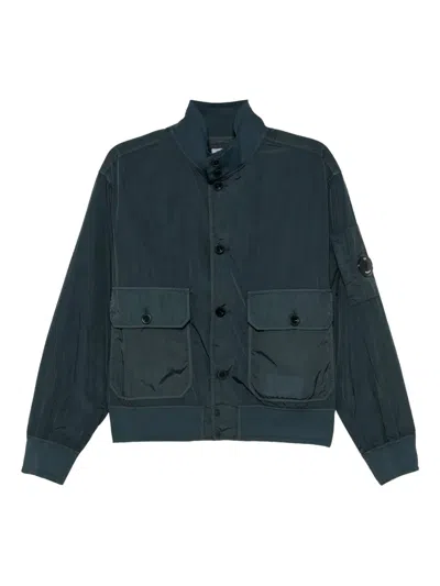 C.P. COMPANY POCKET-DETAIL BOMBER JACKET