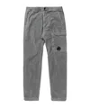 C.p. Company Pocket-detail Cargo Trousers In Gray