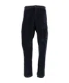 C.p. Company Cargo Pant In Corduroy In Black