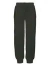 C.p. Company Pocket-detail Embroidered Joggers In Green