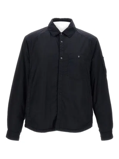 C.p. Company Pocket-detail Shirt In Black