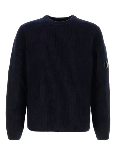 C.P. COMPANY POCKET WOOL BLEND SWEATER