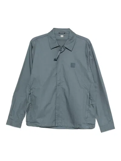 C.p. Company Pocket Zip-fastening Jacket In Green