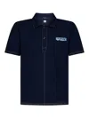 C.p. Company Polo Shirt  Men Color Denim In Blue