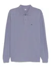 C.p. Company Cp Company Polo Long Sleeve In 774 Lavander Violet
