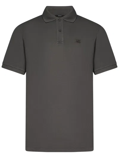 C.p. Company Polo Shirt In Gray