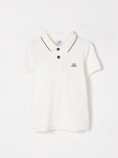 C.p. Company Polo Shirt  Kids Color White