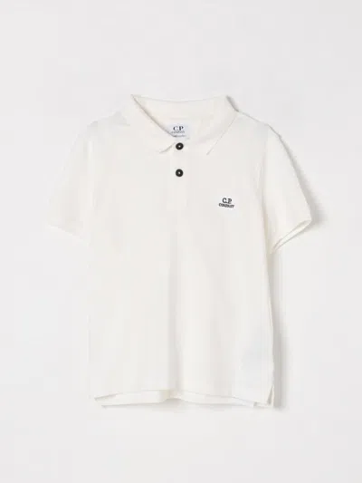 C.p. Company Polo Shirt  Kids Color White