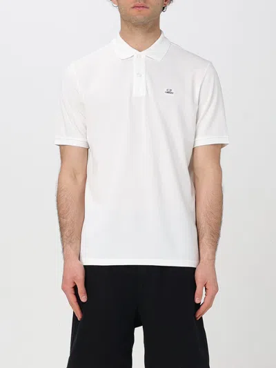 C.p. Company Polo Shirt C. P. Company Men Color White In Brown