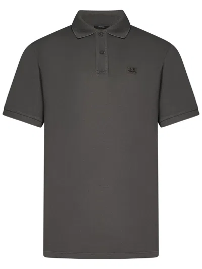 C.p. Company Polo Shirts Grey In Gray