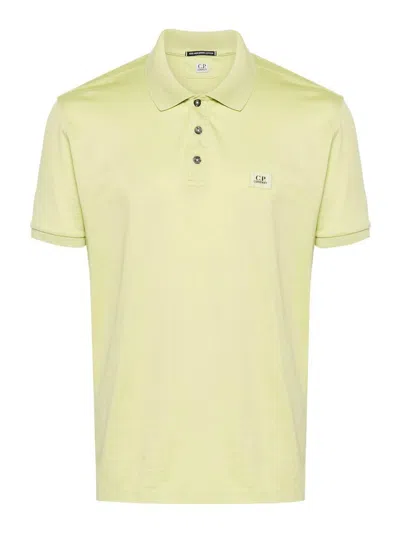 C.p. Company Polo Shirt In White