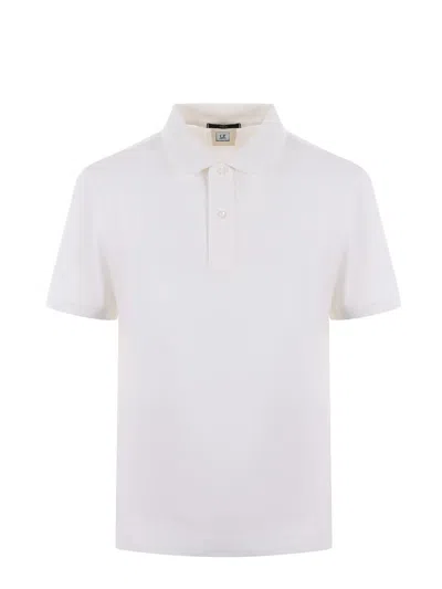 C.p. Company Polo In White
