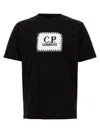 C.p. Company T-shirt With Logo Print In Black